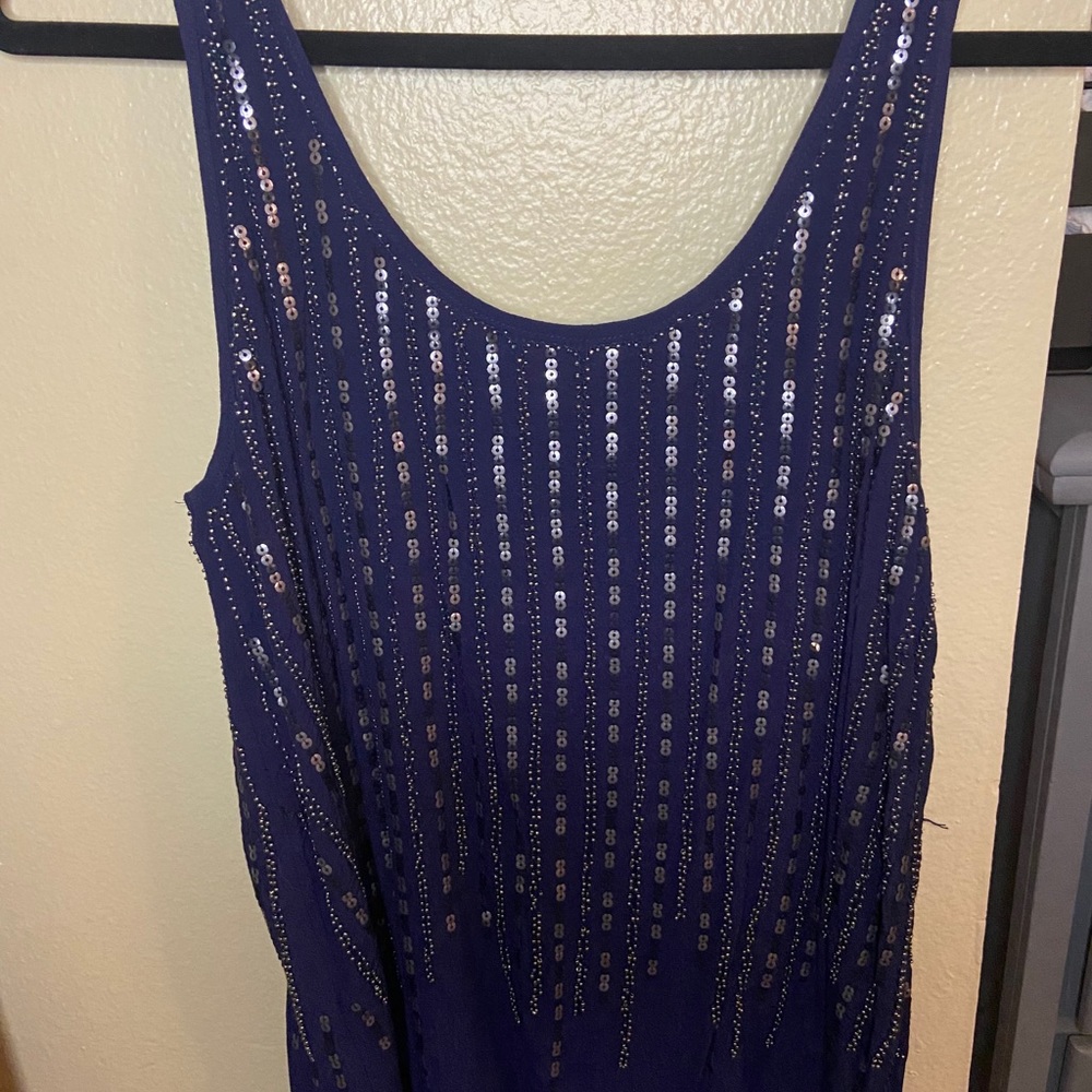 F21 beaded tank top